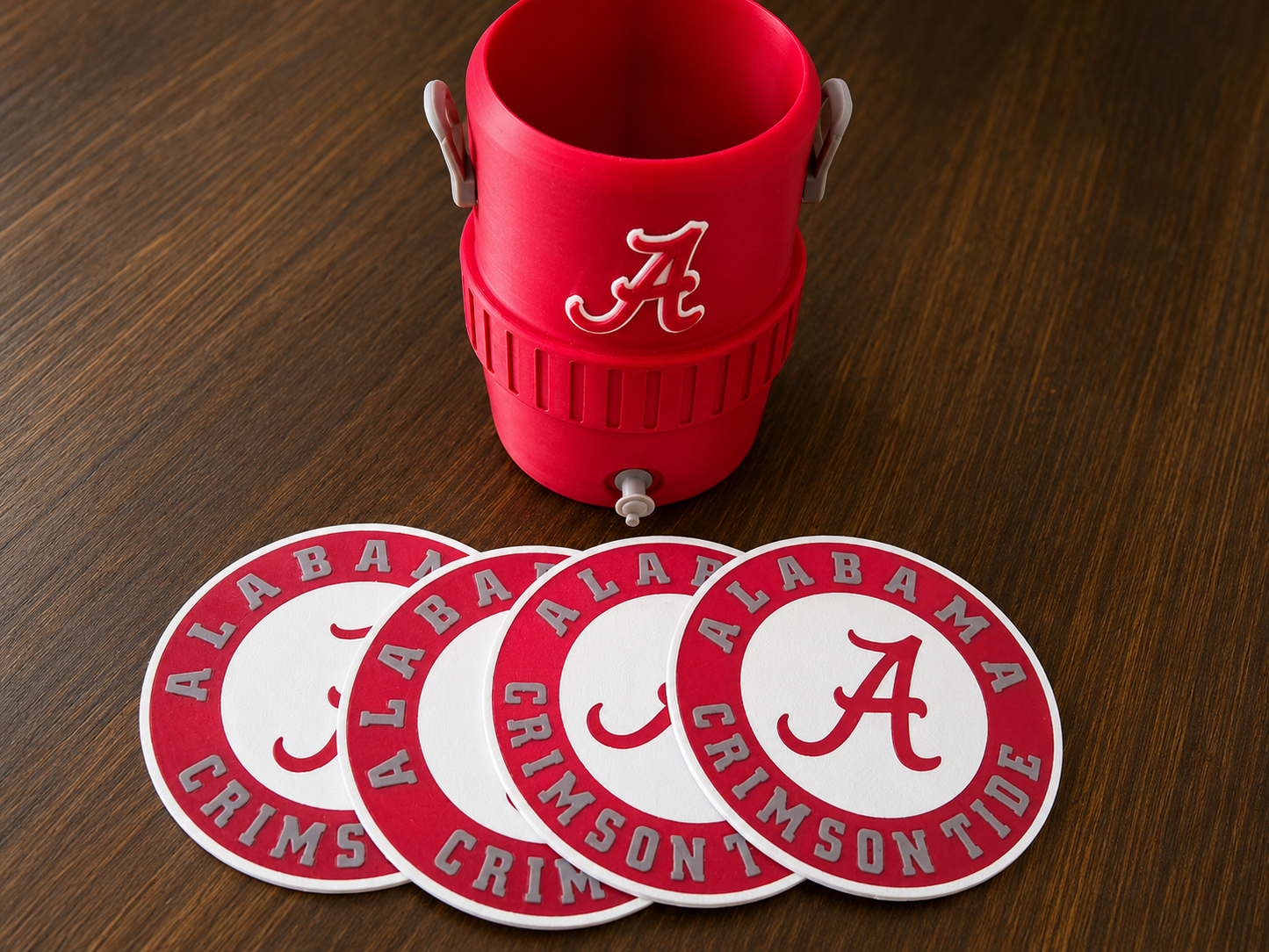 Team Spirit 3D Printed 12 oz Can Koozie | Includes Matching Can Opener