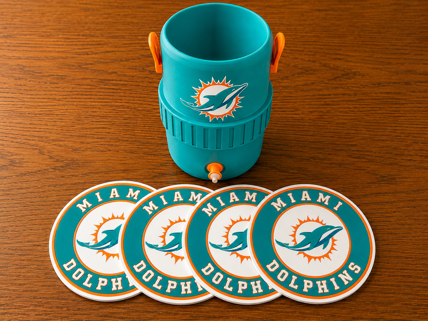 Team Spirit 3D Printed 12 oz Can Koozie | Includes Matching Can Opener